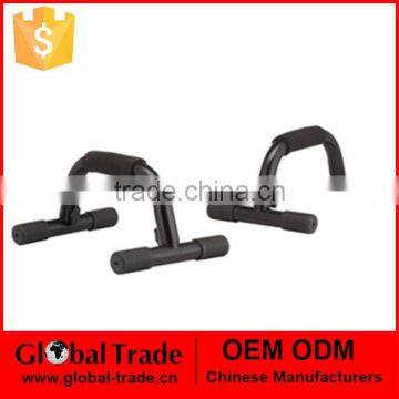 Chrome Push Pull Up Stands Press Bar Home Gym Exercise Workout Foam Handles PAIR H0100