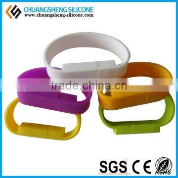 2015 FASHION SILICONE USB BANGLES/USB BRACELET