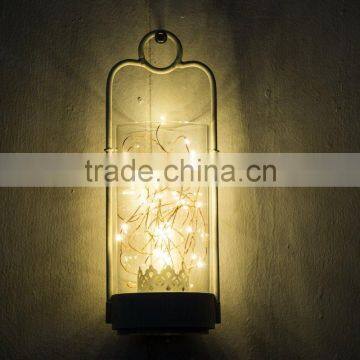 Desktop Glass Terrarium Decorative Warm White Led String Light photo-4