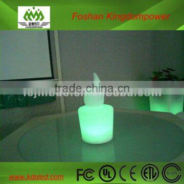 RGB led candle battery lamp