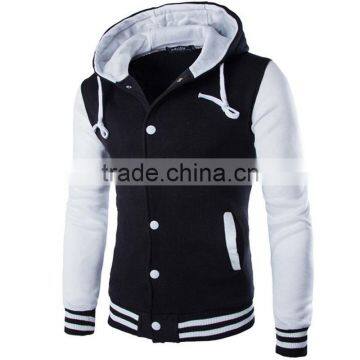 Varsity Jacket With Leather Sleeves photo-6