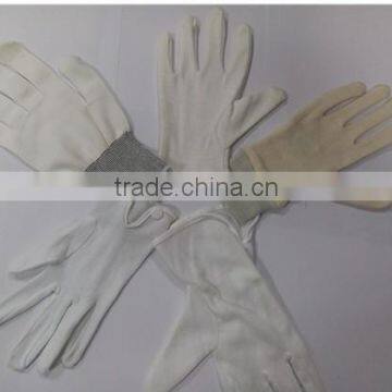 DDSAFETY 2017 White Cotton Interlock Buddy Glove With Elastic Cuff photo-4