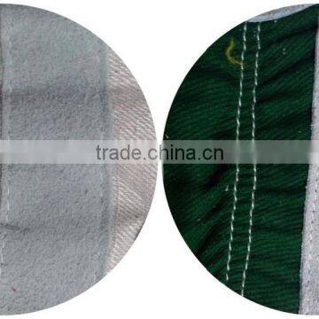 Safety Cow Split Leather Work Gloves With Double Palm And Reinforced photo-4