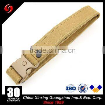 Circle Tactical Buckle Nylon Army Camouflage Tactical Color Belt With Brim and Hook and Loop photo-3