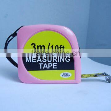 Pink color 3M 10FT Measuring tape / Tape measure for lady