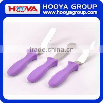 3Pcs Stainless Steel Cake Decorating Icing Spatulas 2 Angled 1 Straight Spatulas Smooth Decorating Tools photo-2