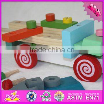 2016 Best Design Educational Children Wooden Toy Screws for Sale W03C026 photo-2