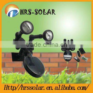 100% solar powered Solar spot Light 10 brightness LED Bulbs with CE RoHS certificate