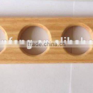 Wooden Beer Paddle With Glass Cup, Paddle, Beer Flight, Glass Cup Tray