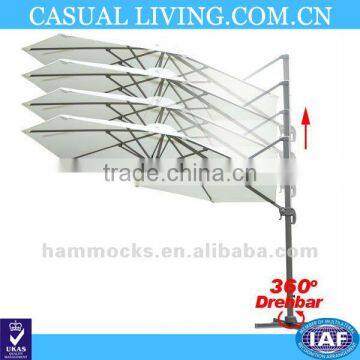 Outdoor 10FT Super Deluxe 360 degree Rotated Offset Patio Umbrella