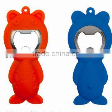 Novelty and funny Mini silicone opener / gift bottle opener