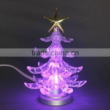 Cheap Hot USB Mini Christmas Trees LED for Gift photo-4