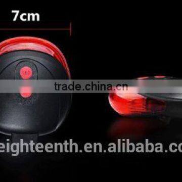 Cheap Factory Price 5 LED 2 Laser Cycling Bicycle Bike Rear Tail Safety Warning Flashing Lamp Light photo-3