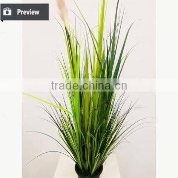 120 / 150 / 180 cm Synthetic Grass Artificial Potted Onion Grass With Reed Fake Grass Pots Plants photo-4