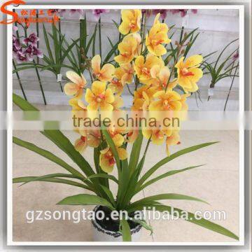 Manufacturer Artificial Orchids Wholesale Plastic Artificial Flower photo-5