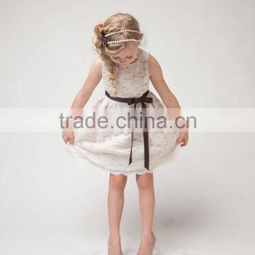 New 2015 Girl Dress Black Lace Kids Clothes Vintage Baby Girls Dresses Designer Children Clothing Princess Dress Special Events photo-4