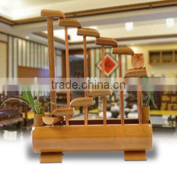 Bamboo Chinese Artifical Craft Indoor Water Fountain photo-2
