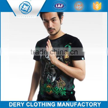 Best price customized new model men's t-shirt with breathable yarn