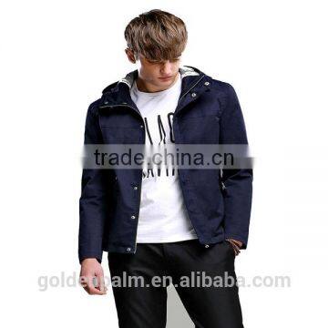 Latest Fashion Men Jacket With Hood for Autumn