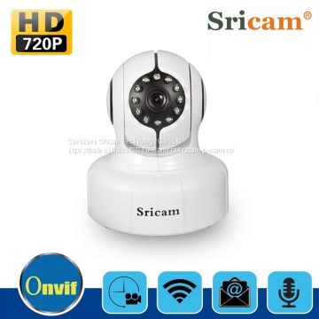 Sricam SP011 720P HD megapixel p2p ip camera wifi wireless romote control two way audio ip camera