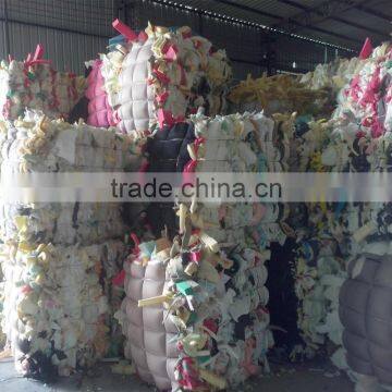 2017 India hot waste PU Foam scrap for rebond foam