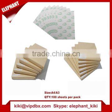 Self cutting laser printer transfer paper A4