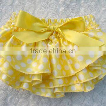 Cheap Four Leaf Clover Nice Underwear WholeSale Baby Organic Kids Underwear Ruffle Bloomers photo-6