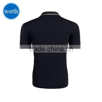 2017 Casual Business Polo t Shirts Wit Zipper photo-2