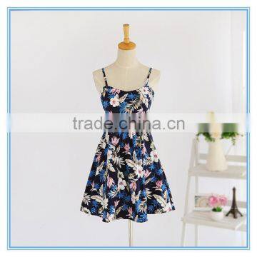 Korean Summer Dresses New Fashion Lady Dress Backless Dress Beach Patterns photo-3