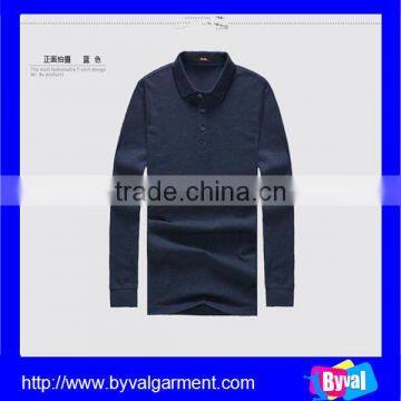 Wholesale Polyester Europe Polo Shirt, Promotion Long Sleeve Polo Shirt, Polo Shirt Autumn/spring photo-2