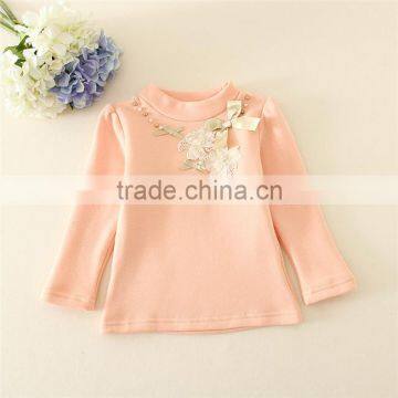 Autumn Baby Girl Cotton Long Sleeve T Shirts, Korean Girls Fashion T Shirts photo-3