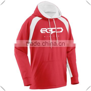 fashion New design mens polyester spandex blended material mens outdoor sports dry fit performance pullover hoodie jacket