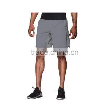 Mens Custom Blank Grey Cheap Stretchy Polyester Board Shorts Wholesale photo-2