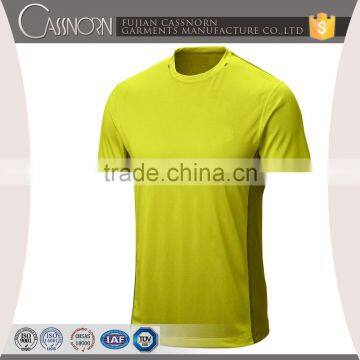 Special Design Polyester Technical Soft O-neck for Men Sport T-shirt photo-3