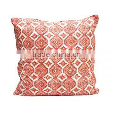 Geometric Pink in Gud Hand Block Printed Cushion Covers