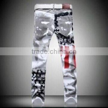 Hot Sale Men Wholesale Cheap Jeans Printing Design Men's Casual Fashion Jeans Quality Assured Most Popular photo-2