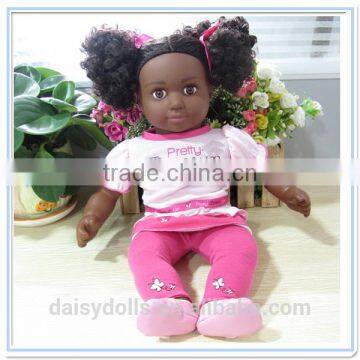 China 14 inch baby doll black fashion doll