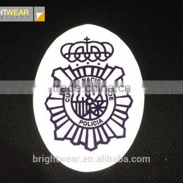 Relfective Chest Emblem Reflective Logo be Heated on Polo Shirt for Spain Market photo-3