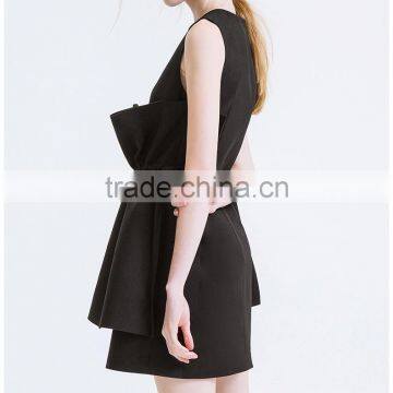 OEM Fashion Latest Ladies Summer Sexy Dress , Wholesale Black Women Dresses photo-3