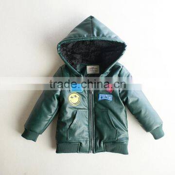 Wholesale Nylon Soft With Full Zipper Kids Boys Jacket With a Hood photo-3