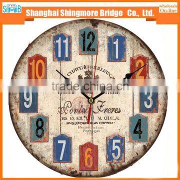 China Cheap Wholesale High Quality Decoration Round Wall Clock photo-3