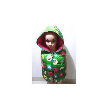 Children animal motifs vest