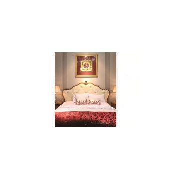 French Collection 3 Star Hotel Wooden Bed for Bedroom photo-2