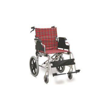 #JL907LABJ – 31 lbs. Lightweight Transport Wheelchair With Drop Back Handles With Brake, 16\