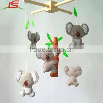 Wholesale New Baby Gift Felt Koala Bear Crib Mobile photo-2