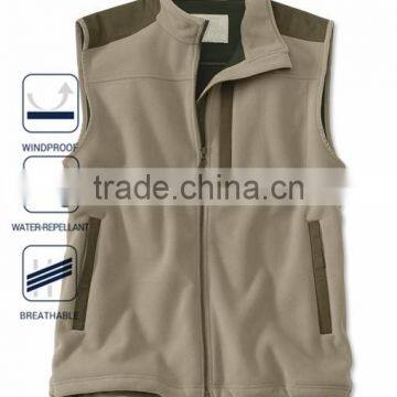 Sports Mens Sleeveless Polar Fleece Vest