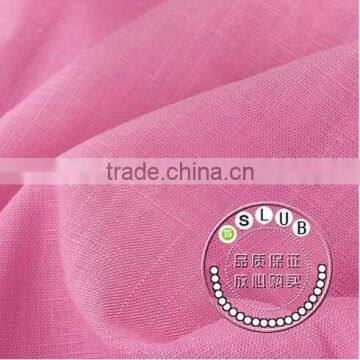 Top quality bamboo slub fabric for sofa and curtain Hot selling slub fabric with low price