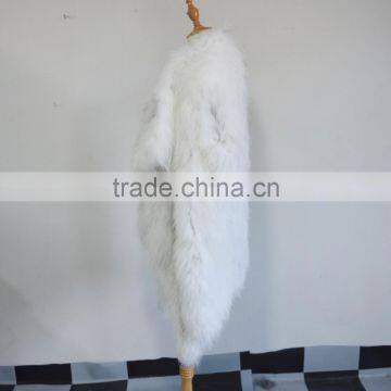 SJ818 Natural Color Real Fox Knit Winter Fashionable Vest photo-3