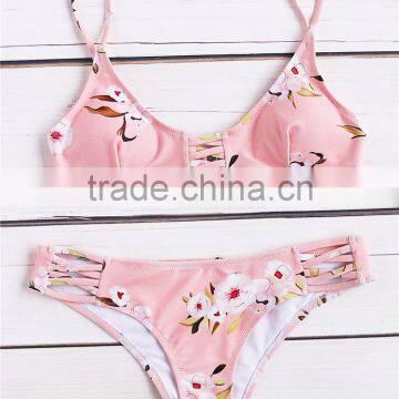 Women Beachwear Brazilian Bikini Personal Custom Print Bikini Swimsuits photo-2