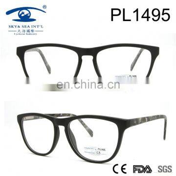 2017 Newest Design Round Shape plastic eyeglasses frame(PL1495)